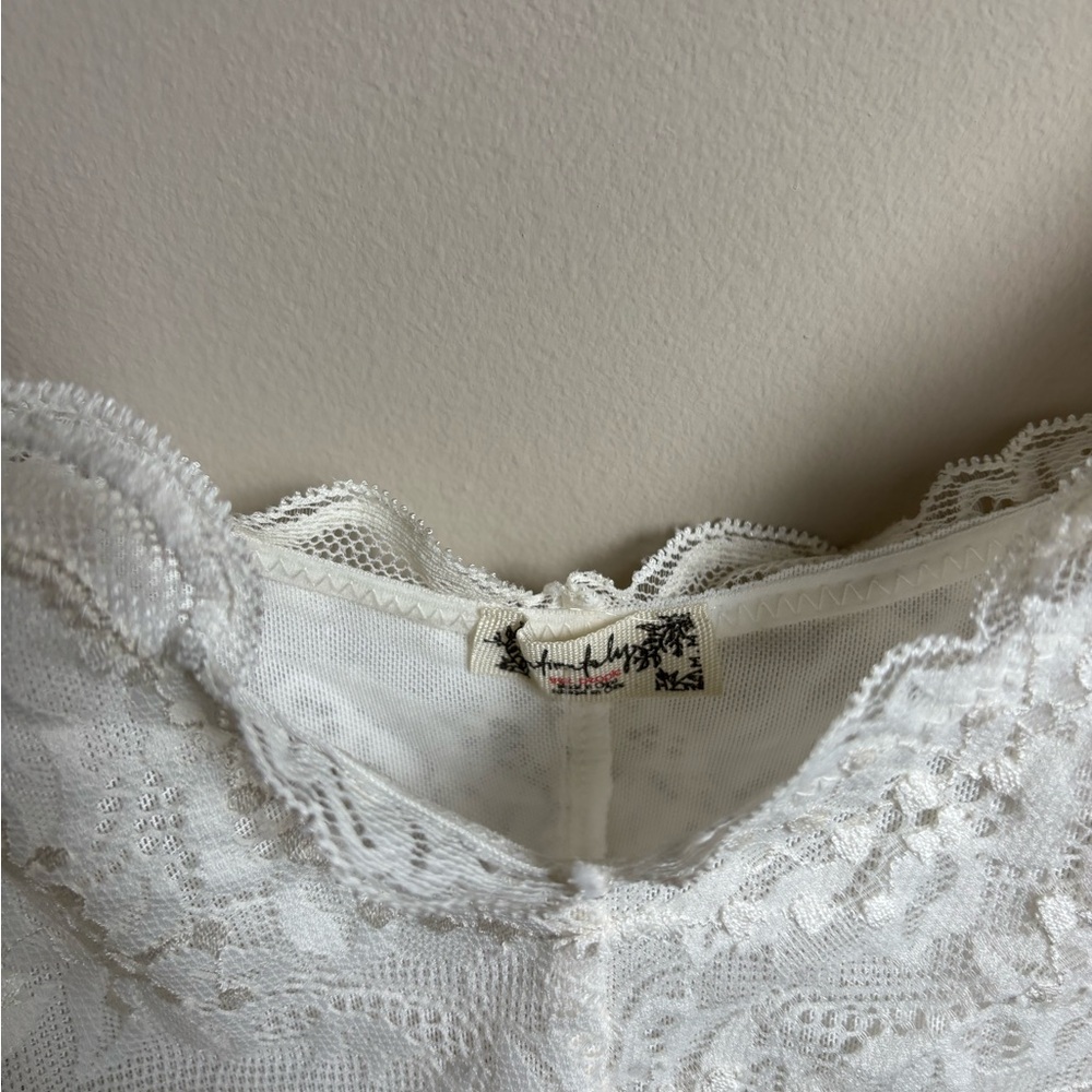 Free People First Love White Lace Camisole - Picture 4 of 6